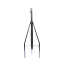 SYSCOM TOWERS Tramo de Remate (Copete) para Tramo STZ-30G Galvanizado por Inmersión en Caliente con Opresores para Pararrayo.