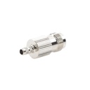 RF Industries Conector TNC Hembra de Anillo Plegable para Cables RG-58/U, RG-142/U, Niquel /Oro /Delrin.