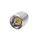 RF Industries Conector UHF Macho (PL-259) de Anillo Plegable para Cable Coaxial RG-8/X, 9258, LMR-240,  Níquel/ Plata/ Baquelita.