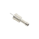 RF Industries Conector Mini UHF Macho para cables RG-58/U, RG-142/U, Níquel/ Plata/ Teflón.