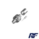 RF Industries Conector SMA Macho para cable BELDEN 9913, 7810A, 8214; ANDREW CNT-400; SYSCOM RG8/U-SYS, RFLASH-1113.