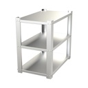 Epcom Estante Galvanizado de 3 Niveles para 9 Baterías Similares a PL110D12. Compatible  SYG180V2G.