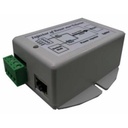 Tycon Systems Inyector POE para Aplicación Solar, Entrada 9-36 Vcc, Salida en 48 Vcc, 802.3 af, 10/100/1000 Mbps, hasta 17 Watts