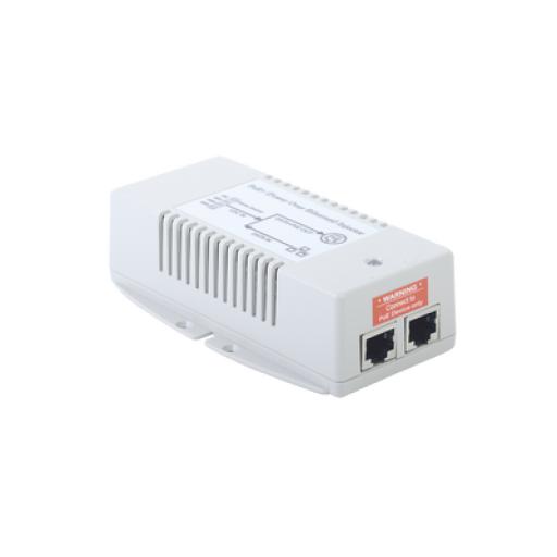 Tycon Systems Inyector POE Para Aplicación Solar, Entrada 10-15 Vcc, Salida en 56 Vcc, 802.3 af/at, 10/100/1000 Mbps, Hasta 35 Watts