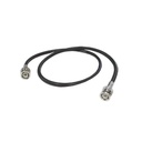 Epcom Cable Micro-Coaxial Armado con conector BNC-BNC de 2.2m de longitud.