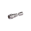 Times Microwave Systems Conector N Macho Plegable con Pin Cautivo para cable LMR600