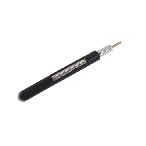 Times Microwave Systems RG-8X, Metro de Cable Coaxial de Baja pérdida, Conductor Central de Cobre, 50 Ohms