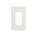 Lutron Placa de pared 1 espacio, para atenuador (dimmer), apagador ó control remoto inalámbrico LUTRON.