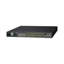 Planet Switch Core Capa 3, 24 Puertos SFP 100/1000X, 8 Puertos Compartidos Gigabit Ethernet, 4 Puertos SFP de 10 Gbps