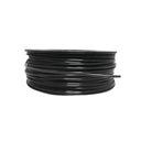 Safe Fire Detection Bobina de 152 Metros de Cable Detector de Calor, Temperatura Fija 88 grados Celsius, Recubrimiento de Nylon Negro para Aplicaciones en Exterior, con Guía Acerada