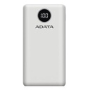 Cargador Portátil Adata P20000QCD, 20.000mAh, Blanco