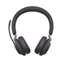 Jabra Jabra Evolve2 65, Auricular stereo versión UC con aislamiento de ruido activa, dongle USB-A indicador de ocupado (Busylight) (26599-989-999)