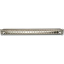 Siemon Patch Panel TERA-MAX Blindado de 24 Puertos, Modular, Plano, Compatible con solución TERA o Z-MAX ™, Color Metalico, 1UR