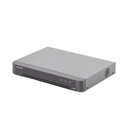 Hikvision Digital Technology DVR 8 Canales TurboHD + 4 Canales IP / 4 Megapixel Lite - 3K Lite / Acusense (Evita Falsas Alarmas) / Audio por Coaxitron/ 1 Bahía de Disco Duro / 8 Entrada de Audio Fisicas (Microfono por Separado) / H.265+ / Salida de Video en Full HD