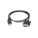 Rosslare Security Products Cable convertidor de datos USB a RS-232 (Serial) para GC02