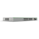 Allied Telesis Switch administrable 24 puertos 10/100 4 x 10/1000x SFP incluye fuente