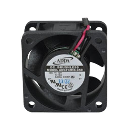 Syscom Ventilador Axial de 40 X 40 X 20 mm, Rodamiento de Baleros, Cables de 30 cm, 12 Vcc, 100 mA, 8.8 CFM.