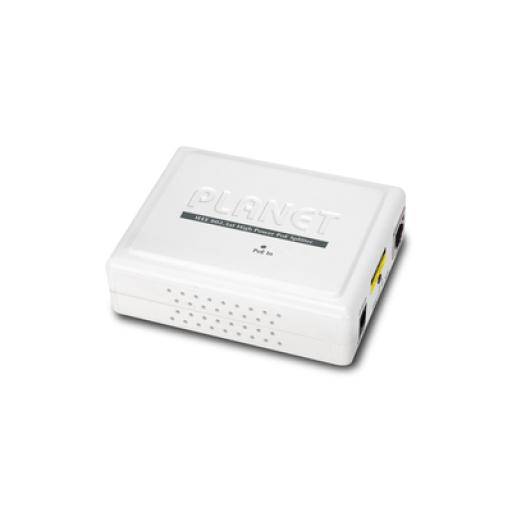 Planet Divisor de Voltaje PoE 802.3at a 12/24 Vcc, Puerto Gigabit 10/100/1000 Mbps