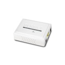 Planet Divisor de Voltaje PoE 802.3at a 12/24 Vcc, Puerto Gigabit 10/100/1000 Mbps