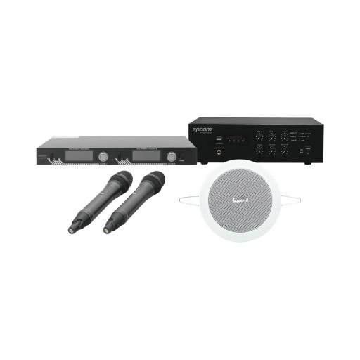 Epcom KIT IDEAL PARA SALAS DE CONFERENCIAS 1 SFB120 + 1 SF521UH + 4 SF104GD