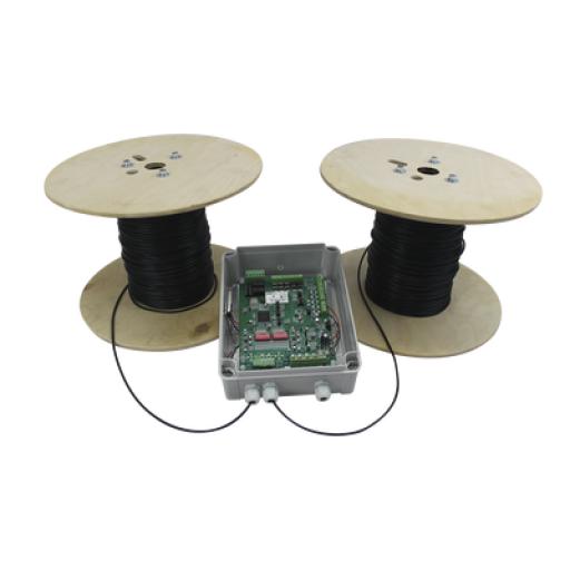 RBT MICALERT Cable Sensor para Paredes, Rejas Rigidas o barandales / 2 zonas de 305 metros / 610 Metros de Protección Total
