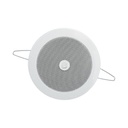 Epcom Altavoz  4" | Montaje en Techo | 3 - 6W | 70/100V | Frente Metálico | Resistente a Humedad   