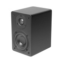 TRUAUDIO Altavoz de Estantería | Woofer  de 4'' | Tweeter de 1 | Acabado negro mate | 40 watts | 8ohms