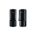 Optex Barrera fotoelectrica de 100 metros con la mejor tecnologia de deteccion de patrones para reducir falsas alarmas / Alámbrico / 2 rayos / compatible con cualquier panel de alarma