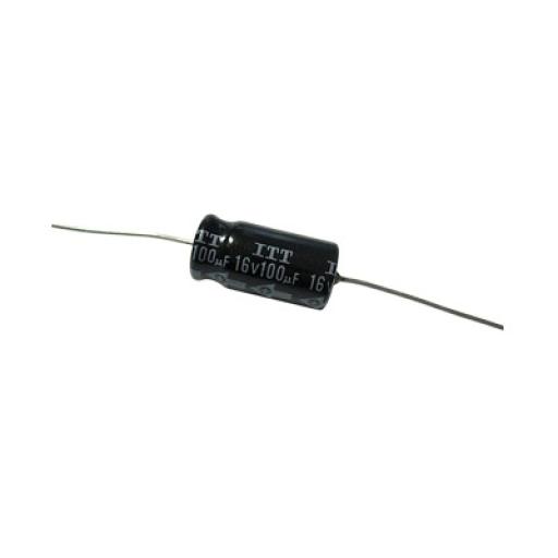 [VARIOS_100MF16V] VARIOS Capacitor Electrolitico de 100 mF a 16 Vcc.