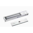 AccessPRO Chapa magnética 600Lb con  Buzzer de alarma de puerta abierta / LED indicador de estado /  Sensor de estado de placa/ Libre de Magnetismo Residual