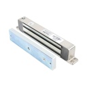 AccessPRO Chapa magnética 600lbs de montaje superficial para exterior IP68 