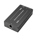 Epcom (POE 600 METROS) Transmisor para Extensor PoE TT-8001R  / 1 Puerto  para recepción de video y alimentación (PoE) / IDEAL PARA DOMOS Y CAMARAS IP / Conexión en Cascada / Soporta PTZ´s de 60 W / Soporta IEEE802.3af/at