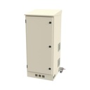 LINKEDPRO BY EPCOM Gabinete de Piso para Exterior con Ventiladores y Termostato con Rack de 19" de 16 U + Espacio para Baterías. 