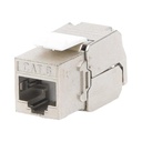 LINKEDPRO BY EPCOM Módulo Jack Keystone Cat6 Blindado (STP) sin herramienta (toolless)