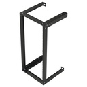 LINKEDPRO BY EPCOM Rack Abierto de 19" para Montaje en Pared de 24 Unidades.