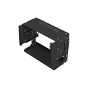 LINKEDPRO BY EPCOM Rack Abierto de montaje en Pared, de 19in, 5 Unidades de rack, Profundidad Ajustable (8" a 12") con Charola de Uso Múltiple.