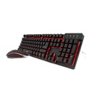 START THE GAME KIT VORAGO START THE GAME TECLADO Y MOUSE RETROILUMINADO USB KM-500