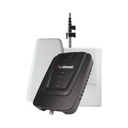 WeBoost Kit de Amplificador de Señal Celular para Vehículo Recreacional u Oficina Móvil | 4G LTE 3G y 2G | 65 dB de Ganancia | Incluye Mástil Telescópico para Antena Exterior