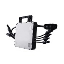 HOYMILES Microinversor 1500 W para Interconexión a Red Eléctrica 220V,  IP67, Con Cable Troncal Incluido, Para 4 Modulos de Hasta 470 W