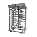 AccessPRO Torniquete Sencillo / Cuerpo Completo / Interior/Exterior / 100% Acero con Pintura Gris / EJE CENTRAL con Pintura Gris / Acabado de Lujo / Alto Tráfico