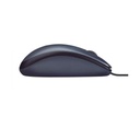 Mouse LOGITECH M100, Negro, 3 botones, USB, Óptico, 1000 DPI
