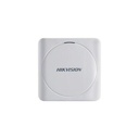 Hikvision Digital Technology Lector de Tarjetas PROX EM / Exterior IP65 / Wiegand / Compatible con Cualquier Panel / PEQUEÑO y ESTETICO