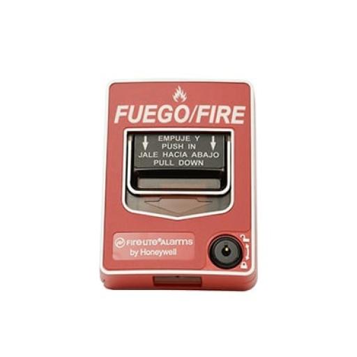 FIRE-LITE Estación Manual de Emergencia │ Doble Acción, Convencional con Mensaje en Español
