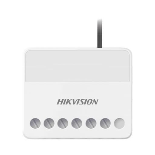 Hikvision Digital Technology (AX PRO) Relevador Inalámbrico / 1 Entrada de Alarma 24/7 / 1 Salida de Relevador 0 a 36 Vcc (Max. 5 A)