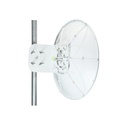 txPRO Antena direccional para AF11, Doble polaridad, 10 a 11.7 GHz, 2 ft, Alta ganancia en 34 dBi, Montaje incluido