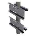 LINKEDPRO BY EPCOM Herraje para Fijación a Pared, Torre o Poste compatible con LP-FORTE-16UR3 y LP-FORTE-24U-R3