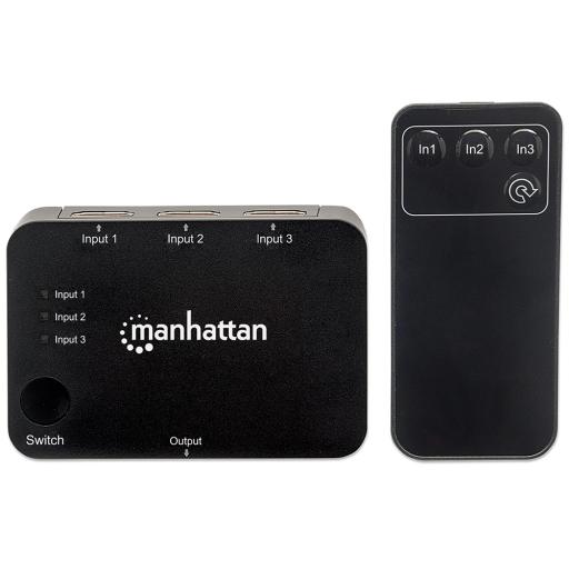  Manhattan Switch Manhattan Puertos Hdmi Control Remotocable Infra
