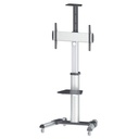 Soporte de aluminio tipo carrito para TV de 37" a 86" Manhattan.