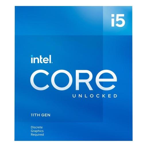 Procesador Intel Core i5-11600KF S-1200 3.90GHz Six-Core 12MB Cache