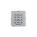 Hikvision Digital Technology Lector de Tarjetas PROX EM y Contraseñas / Exterior IP65 / Wiegand / Compatible con Cualquier Panel / PEQUEÑO y ESTETICO